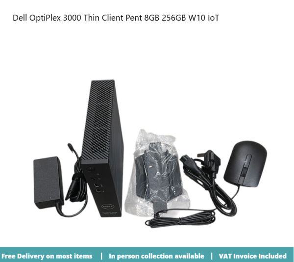 Dell OptiPlex 3000 Thin Client Pent 8GB 256GB W10 IoT