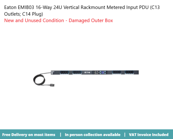 Eaton ePDU EMIB03 PDU - IEC 60320 C14 - 16 x IEC 60320 C13